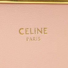 Celine Rose Glace Python Claude Chain Shoulder Bag