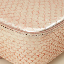 Celine Rose Glace Python Claude Chain Shoulder Bag