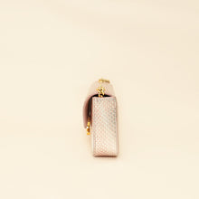 Celine Rose Glace Python Claude Chain Shoulder Bag
