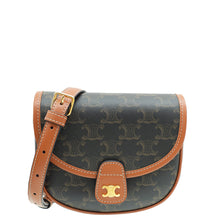 Celine Bicolor Mini Besace in Triomphe Crossbody Bag