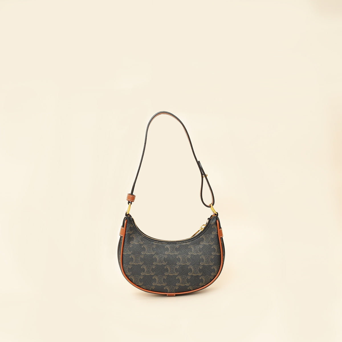 Celine Tan Triomphe Mini Ava Hobo Bag