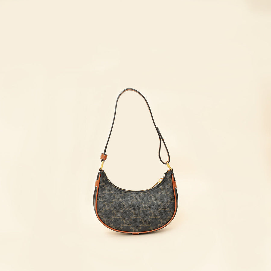 Celine Tan Triomphe Mini Ava Hobo Bag