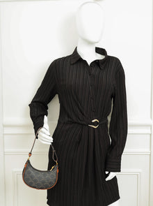 Celine Tan Triomphe Mini Ava Hobo Bag