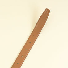 Celine Brown Bronz Triomphe 25mm Belt