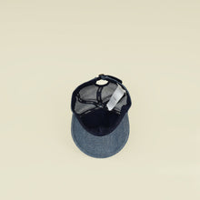 Celine Blue Denim Union Wash Triomphe Baseball Hat