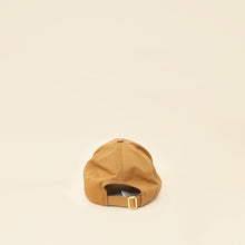 Celine Brown Tan Triomphe Baseball Cap Small Hat