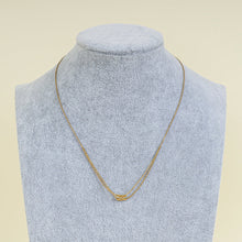 Celine Gold Triomphe Suspended Collar Necklace