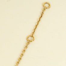 Celine Gold Triomphe Suspended Collar Necklace