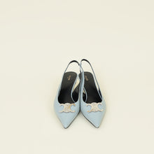 Celine Slate Blue Alma Slingback 36.5