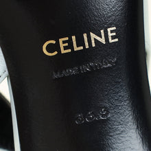Celine Slate Blue Alma Slingback 36.5