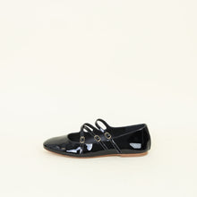 Celine Black Criss-Cross Babies Ballerina Flats 38.5