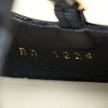 Celine Black Criss-Cross Babies Ballerina Flats 38.5