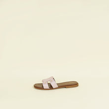 Celine Powder Pink Marina Triomphe Slides 39