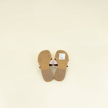 Celine Powder Pink Marina Triomphe Slides 39