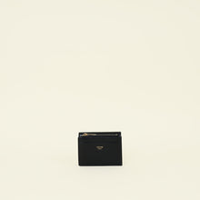Celine Black Compact Wallet with Coin Triomphe
