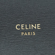 Celine Black Phone Flap Pouch W/ Strap