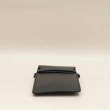 Celine Black Phone Flap Pouch W/ Strap