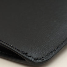 Celine Black Phone Flap Pouch W/ Strap