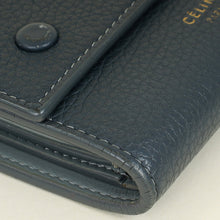Celine Bicolor Trifold Compact Wallet