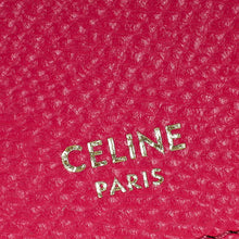 Celine Hot Pink Zipped Flat Card Holder