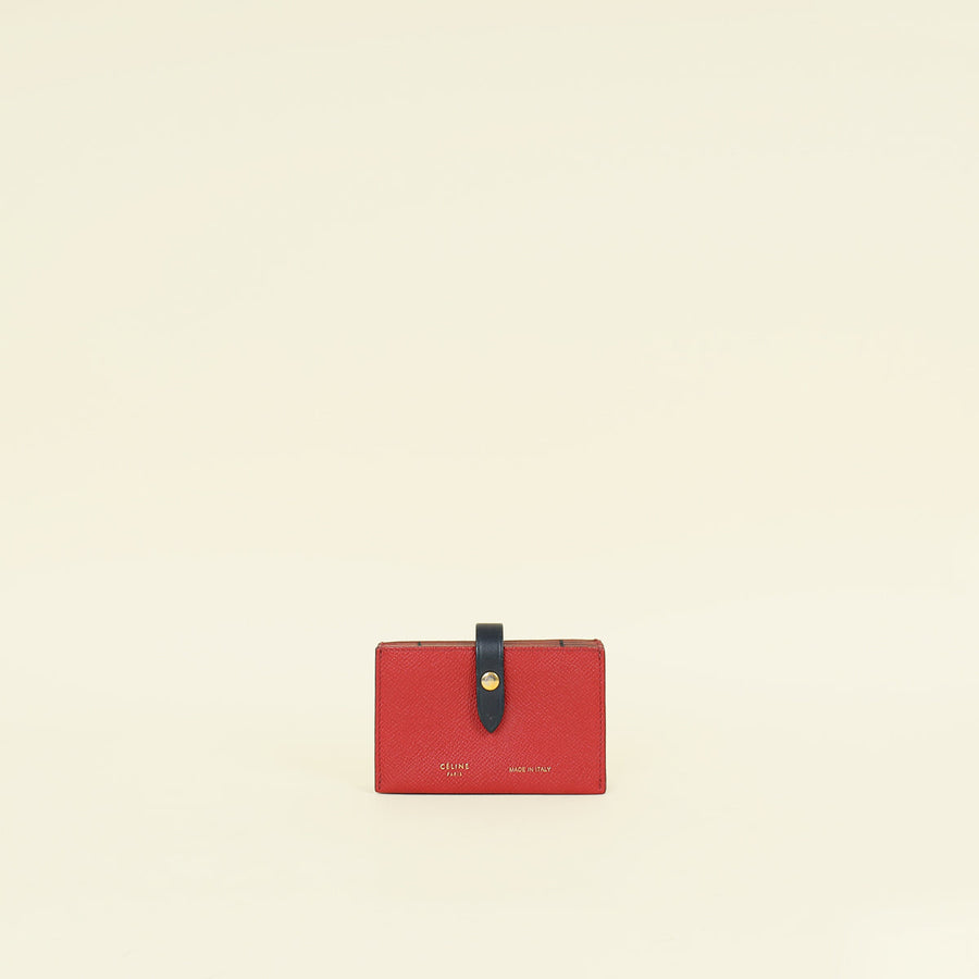 Celine Bicolor Accordion Card Holder