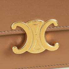 Celine Brown Triomphe Flap Card Holder