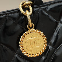 Chanel Black CC Vintage Cambon Tote Bag