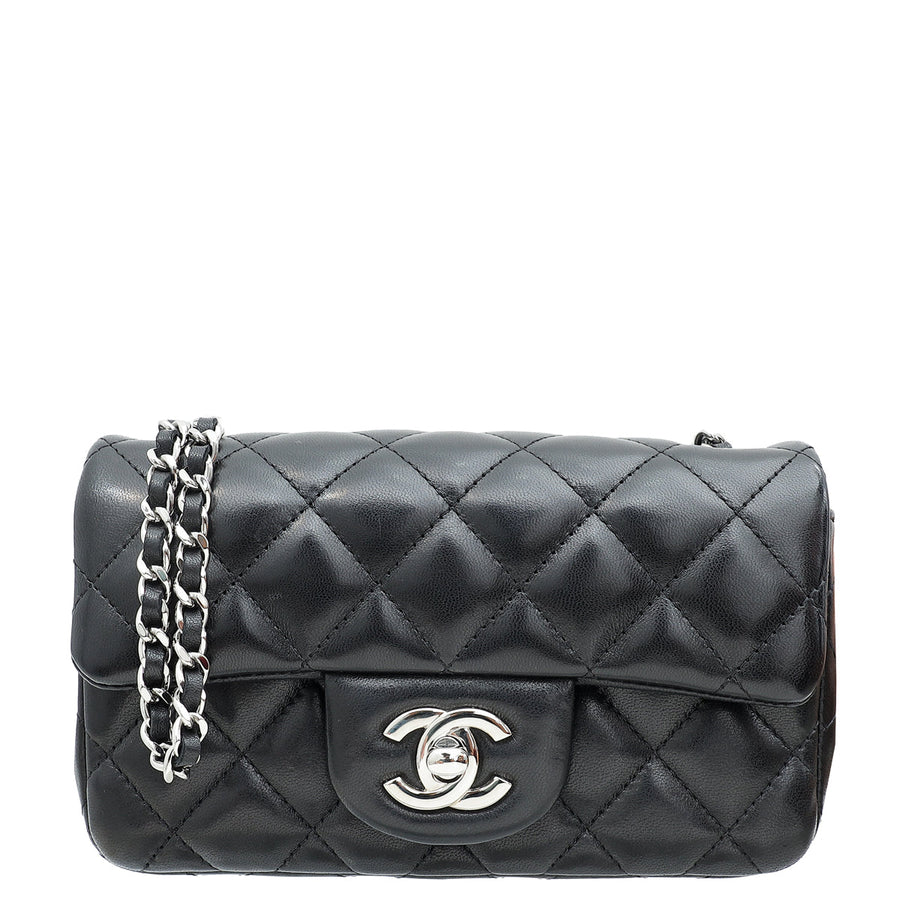 Chanel Black CC Mini Flap Bag