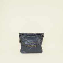 Chanel Grey 22 Handbag