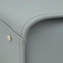 Chanel Grey CC Deauville Studded Medium Tote Bag