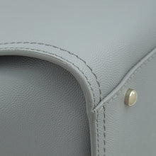Chanel Grey CC Deauville Studded Medium Tote Bag