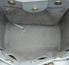 Chanel Grey CC Deauville Studded Medium Tote Bag