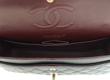 Chanel Black Classic Double Flap Medium Bag