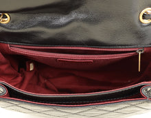Chanel Black CC Bubble Large Messenger Flap Bag