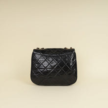 Chanel Black CC Bubble Large Messenger Flap Bag