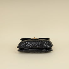 Chanel Black CC Bubble Large Messenger Flap Bag