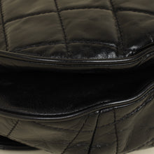 Chanel Black CC Bubble Large Messenger Flap Bag