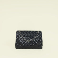 Chanel Black CC Classic Single Flap Maxi Bag