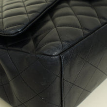 Chanel Black CC Classic Single Flap Maxi Bag