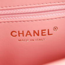 Chanel Pink Coral CC Mini Kelly Shopping Bag