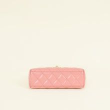 Chanel Pink Coral CC Mini Kelly Shopping Bag