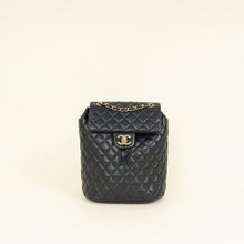 Chanel Black CC Urban Spirit Quilted Backpack Small Bag