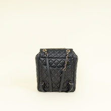 Chanel Black CC Urban Spirit Quilted Backpack Small Bag