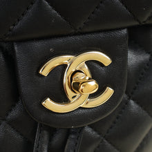 Chanel Black CC Urban Spirit Quilted Backpack Small Bag