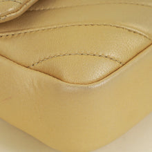 Chanel Light Metallic Gold CC Chevron Camera Case Small Flap Bag