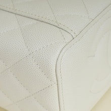 Chanel White CC Top Handle Vanity Chain
