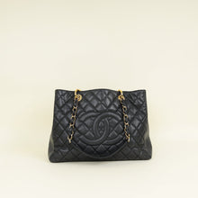Chanel Black CC GST Tote Bag