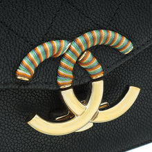 Chanel Black CC Quilted Cuba Flap Bag
