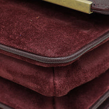 Chanel Burgundy CC Stitched Lady Coco Flap Bag