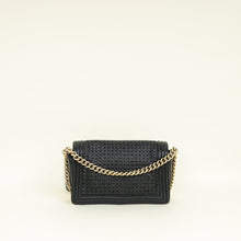 Chanel Black Braided Le Boy Reverso Flap Large Bag